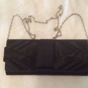 Pretty black evening clutch
